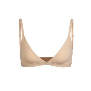 Skims Fits Everybody Triangle Bra Clay